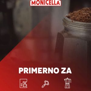 Caffè Monicella Espresso primerna za kavomat kafetjero in filter kavo