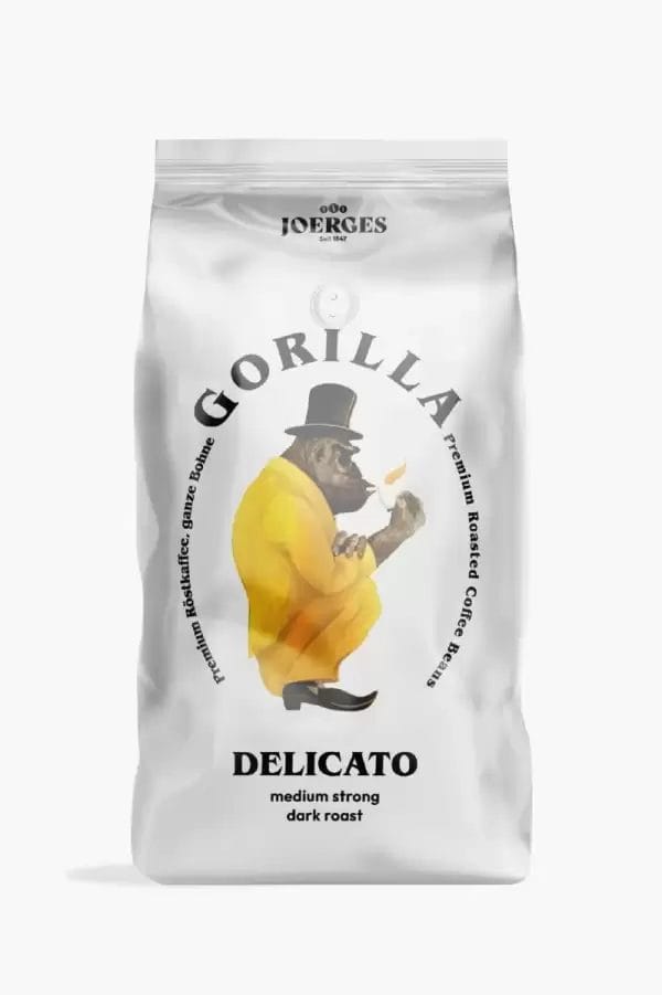 gorilla espresso delicato kava v zrnih 1kg