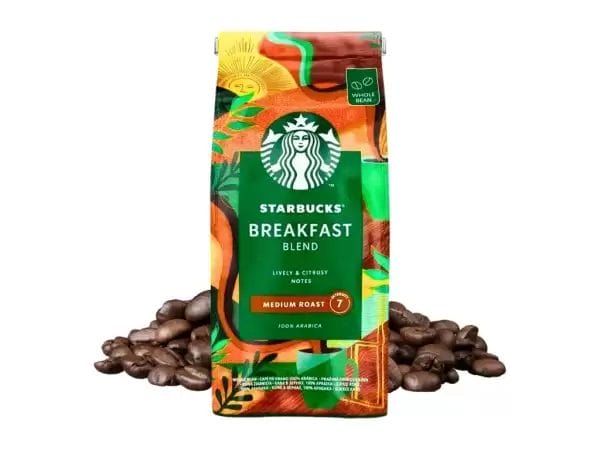 Starbucks Breakfast Blend Kava v zrnju 450G paket