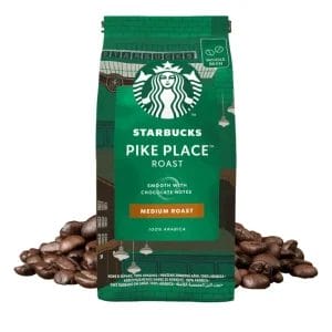 Starbucks® Medium Pike Place Kava v zrnju medium roast 450g