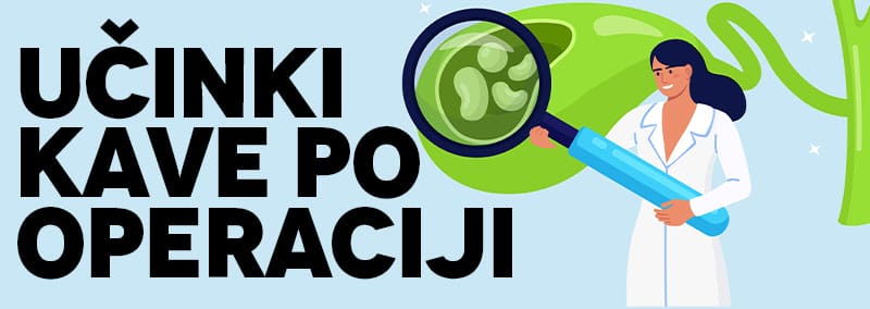 Učinki kave po operaciji žolčnih kamnov na prebavni sistem