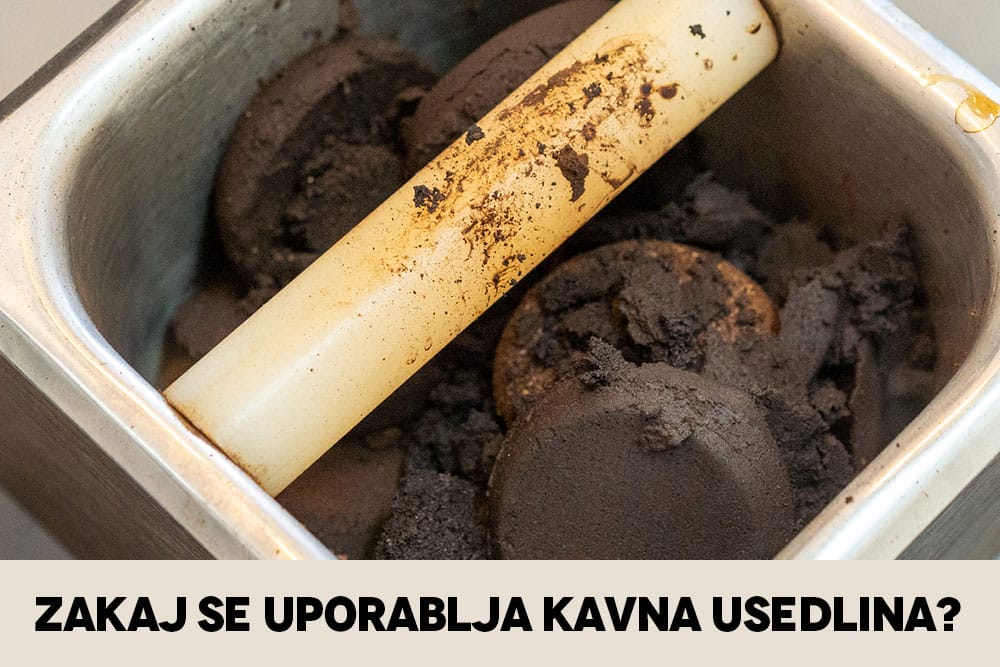 Zakaj se uporablja kavna usedlina