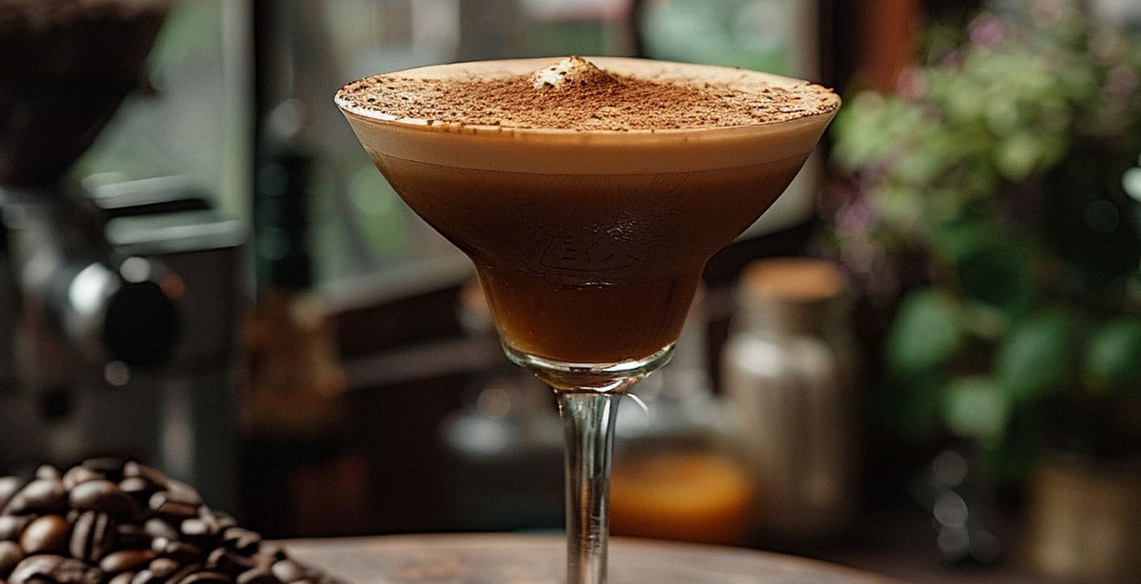 Espresso Martini Klasičen koktajl za ljubitelje kave