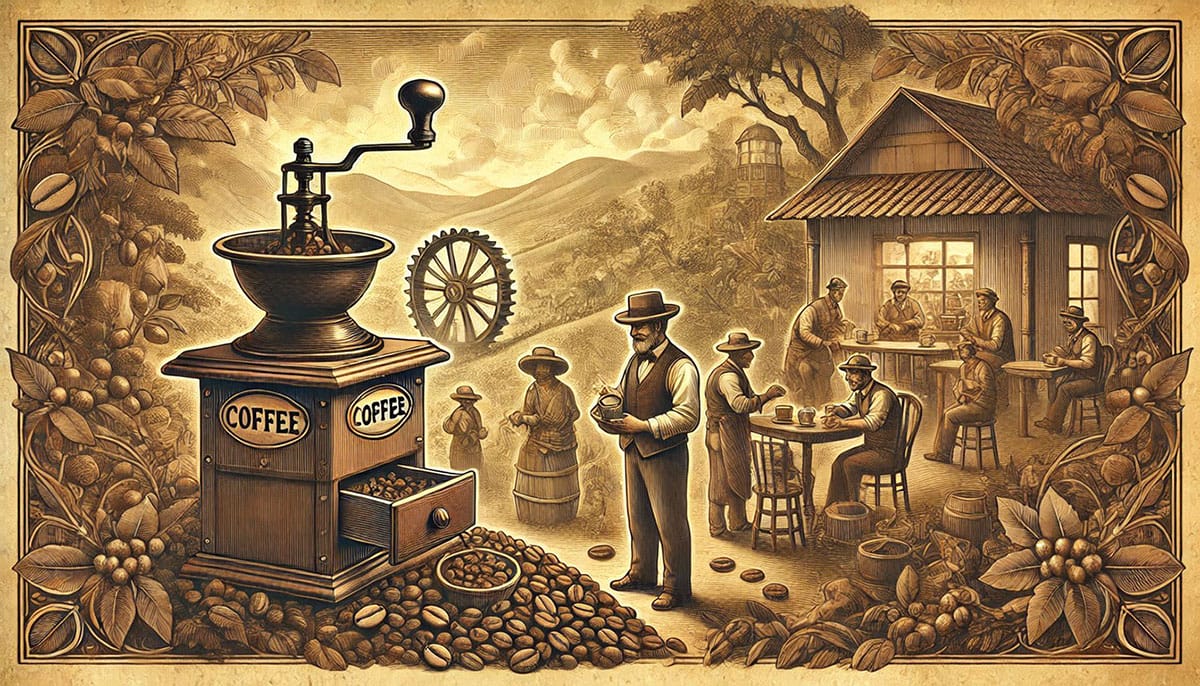 Zgodovina kave od etiopske planote do sodobnih skodelic