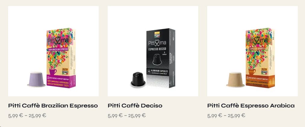 Cena in kje kupiti Pittissima nespresso kapsule za vaš nespresso kavni aparat