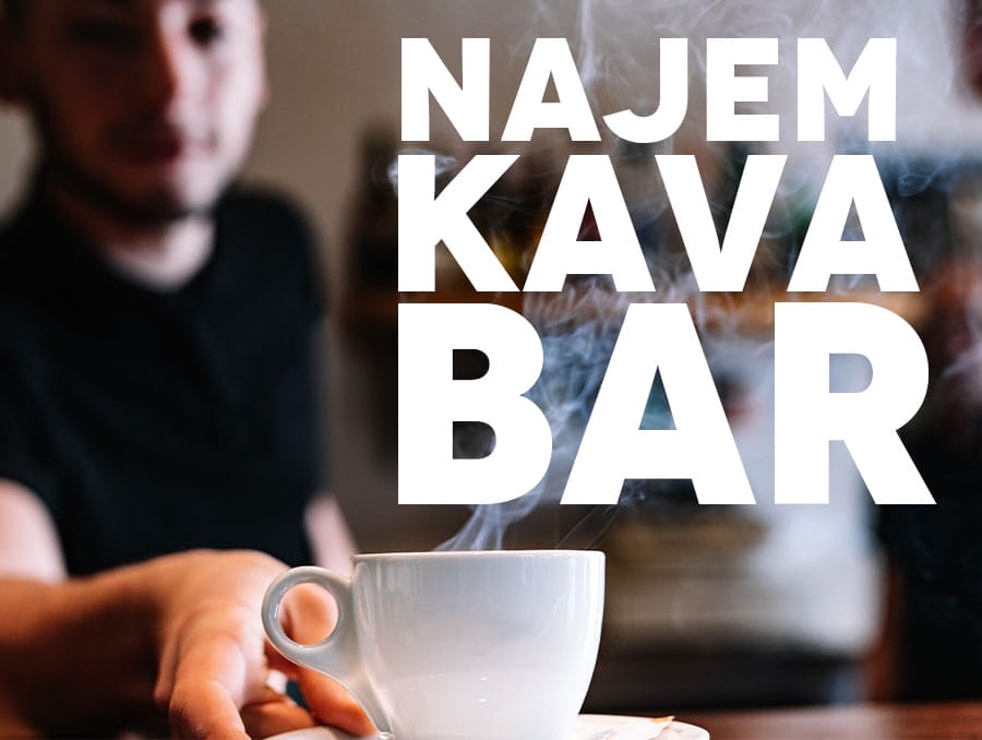 Gostinski lokal – kava bar oddam v najem Super priložnost za podjetnike